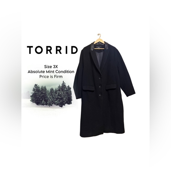 Torrid Studio Maxi Coat – Size 3X – Absolute Mint Condition, Firm Price - Picture 1 of 3